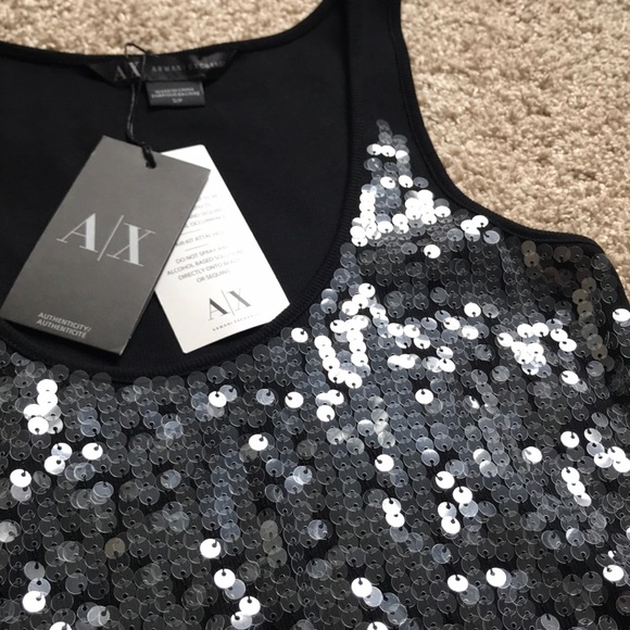 Armani Exchange Black Tank - Picture 4 of 6